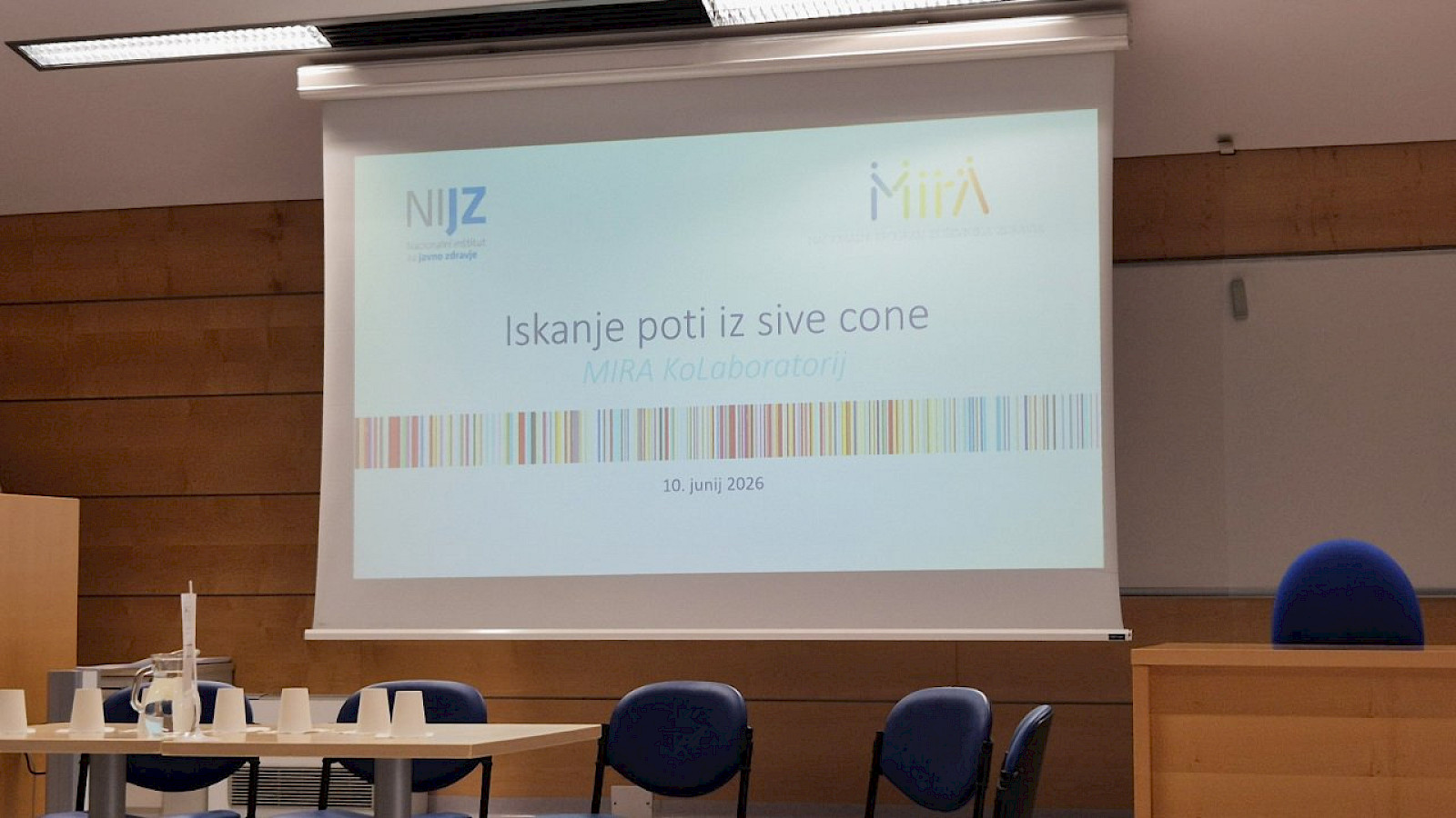 Udeležba na srečanju Iskanje poti iz sive cone